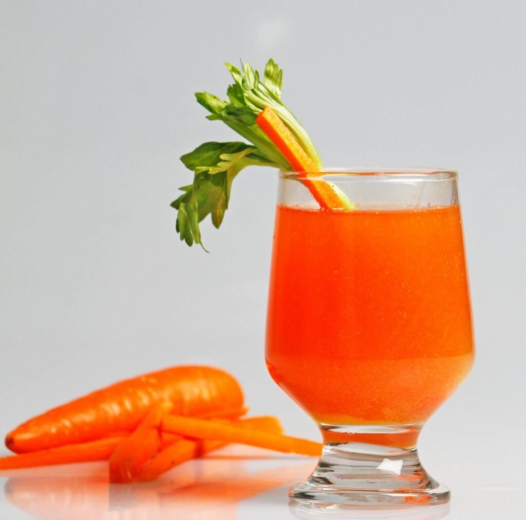 Health benefits of carrot juice